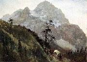 Albert Bierstadt, Western_Trail_the_Rockies